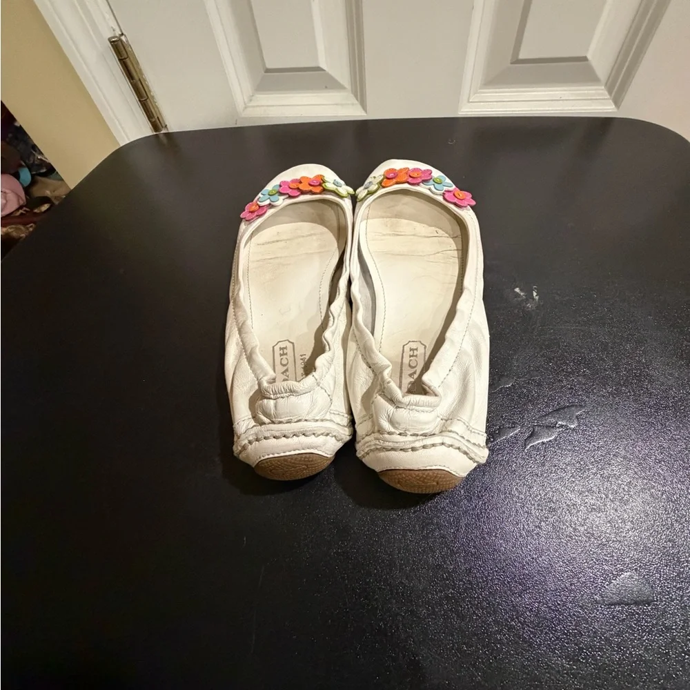 Coach chic flats